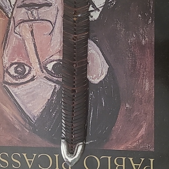 ONYX BY BRIGHTON WOVEN LEATHER GOLF BELT - Picture 6 of 11